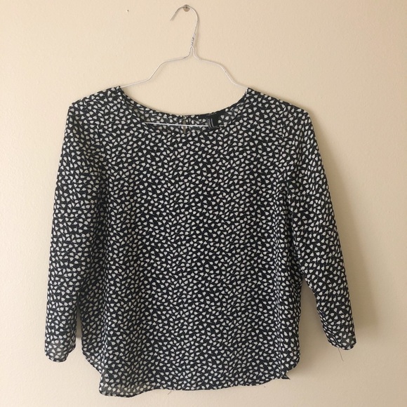 Patterned Forever 21 blouse - Picture 4 of 8